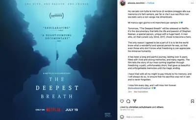 Alessia Zecchini Instagram