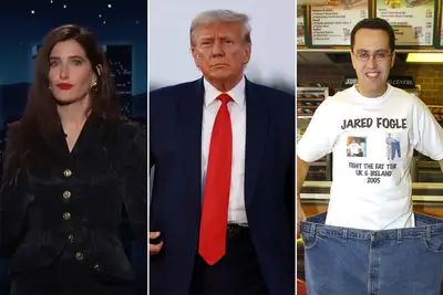 Jimmy Kimmel Live: Kathryn Hahn dubita che Donald Trump potrebbe mantenere più che Stormy ha preso una partita di golf con le offerte