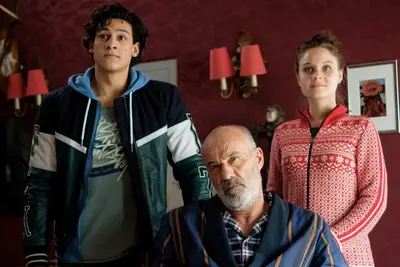 Onde você pode ver os pés dobrados, o filme de Natal alemão 2018