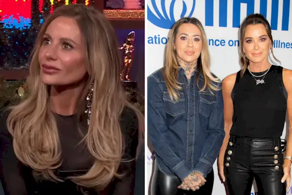 Dorit Kemsley aparentemente confirma la relación de Kyle Richards con Morgan Wade en 'WWHL': ella es una figura pública