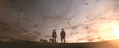 OUTER RANGE 205 ROYAL AND CECE AS SEEN THROUGH THE HOLE