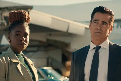 Kirby and Colin Farrell on 