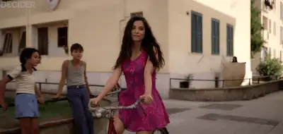 SUPERSEX 101 LUCIA RIDING HER BIKE