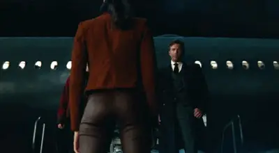 Slow Wonder Woman Butt Closeup