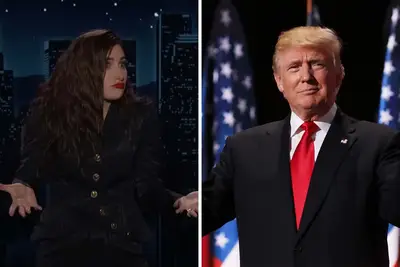 Jimmy Kimmel Live: Kathryn Hahn spiega Donald Trump con un brutale confronto con il condannato pedofilo Jared of the U -bahn