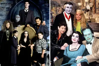 The New Addams Family and Munsters Today casts
