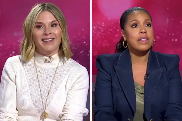 Jenna Bush Hager schwärmt in einem tränenreichen Abschnitt von ihrer neuen „Today“-Co-Moderatorin Sheinelle Jones: „Wir haben diese lange, schöne Geschichte.“