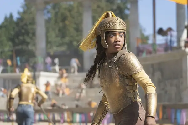 Leah Sava Jeffries como Annabeth Chase em