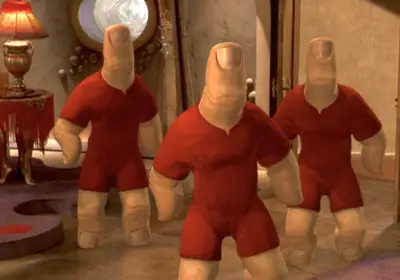 Thumb men in Spy Kids, aka Thumb-Thumbs