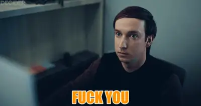 THE BEAR 306 TINA SAYING FUCK YOU, BOY LOOKING SCARED