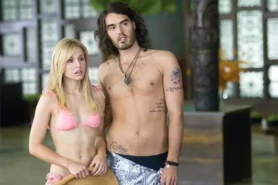 FORGETTING SARAH MARSHALL, Kristen Bell, Russell Brand, 2008. ©Universal/courtesy Everett Collection
