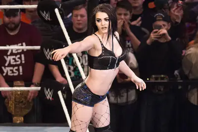 Paige at a WWE event