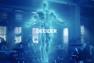 Billy Crudup as Dr. Manhattan in Watchmen