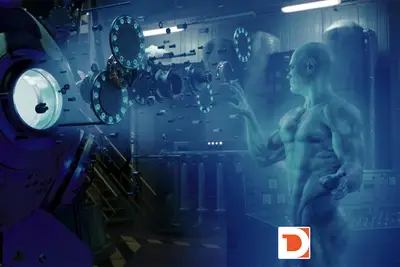 A nudez completa da frente dos supervisores não tinha medo do dong nuclear