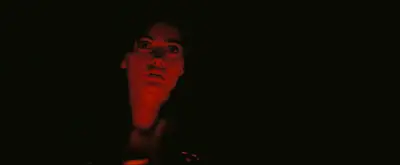 FALLOUT EPISODE 2 COOL RED SHOT OF ELLA PURNELL’S FACE