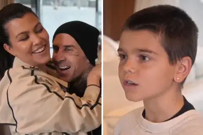 Le gouvernement Dissic ordonne à la mère Kourtney Kardashian de s'arrêter avec Travis Barker, Kiss With Travis Barker: Tu n'as pas de bébé?