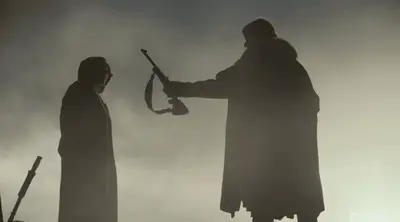 FARGO 509 HE GIVES HER THE GUN