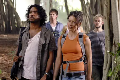 LOST, Naveen Andrews, Ian Somerhalder, Evangeline Lilly, Dominic Monaghan, (Season 1), 2004-2010. ph