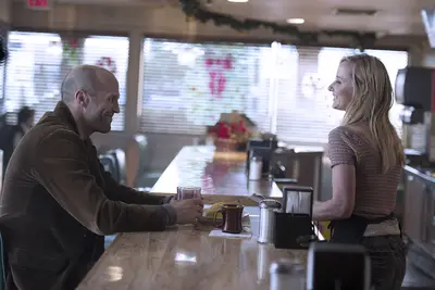 WILD CARD, l-r: Jason Statham, Anne Heche, 2015. 