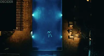 SUGAR Ep3 CLOSING SHOT OF SUGAR IN THE POOL