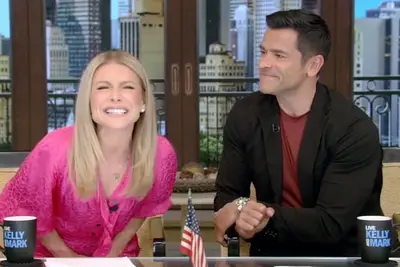 Kelly Ripa dice que rompió la regla de no evitar en una playa desnuda en en vivo: no solo estoy mirando, estoy juzgando