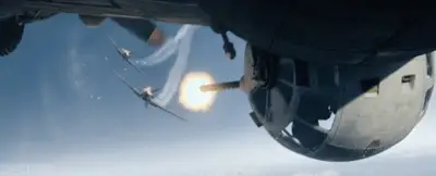 Masters of the Air Ep5 Slow motion aerial