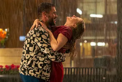 Josh Segarra and Heléne Yorke on 