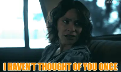 I HAVEN’T THOUGHT OF YOU ONCE CAPTIONED PLEASE