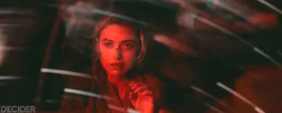 OUTER RANGE 201 A WHEEL OF STARS REFLECTED IN THE WINDSHIELD IN FRONT OF AMBER