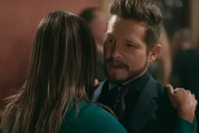 Conrad and Billie dancing on 