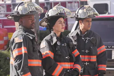 Brian Michael Smith, Natacha Karam and Julian Works on 