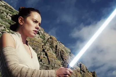 Daisy Ridley in Star Wars: The Last Jedi