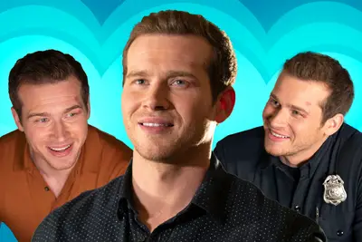 Three photos of Oliver Stark as Buck on 