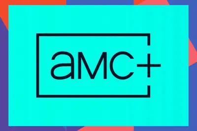 amc+ logo with border