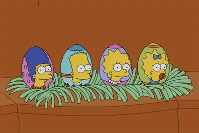 THE SIMPSONS EASTER EGG COUCH GAG