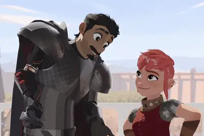 O fim de Nimona explicou: como é o fim da graphic novel da Netflix Nimona com uma graphic novel?