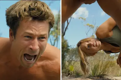 Anyone But You: Glen Powell naked in the spider scene