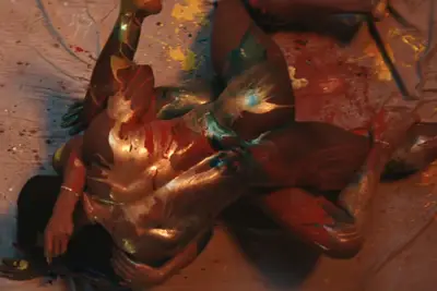 the paint sex scene in Mea Culpa