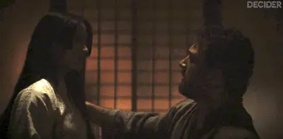 SHOGUN 104 Mariko visits Blackthorne in his sleeping quarters