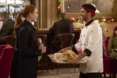 Madelaine Petsch and Mena Massoud star in 