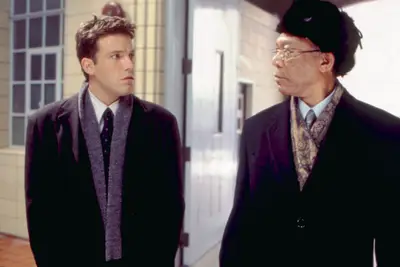 THE SUM OF ALL FEARS, Ben Affleck, Morgan Freeman, 2002. ©Paramount/courtesy Everett Collection