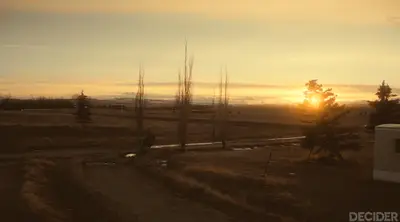 fargo 504 FINAL SHOT OF ROY RIDING OFF INTO THE SUNSET