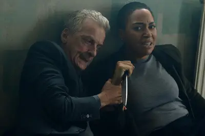 Peter Capaldi and Cush Jumbo on 