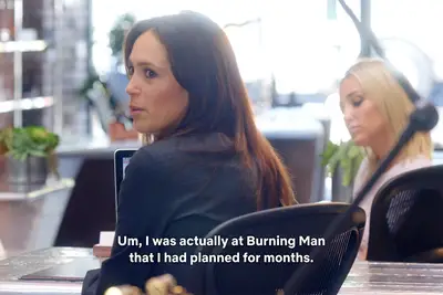 Selling Sunset - Davina talking about Burning Man in Season 1
