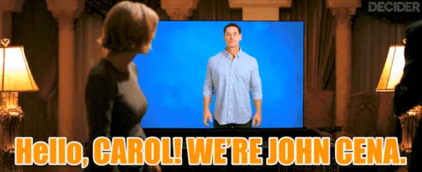 mais S1 ep6 Olá, Carol! Nós somos John Cena