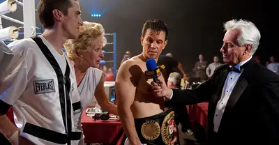 TROPIC THUNDER, from left: Jack Black, Ben Stiller, Robert Downey Jr., 2008, © DreamWorks/courtesy E